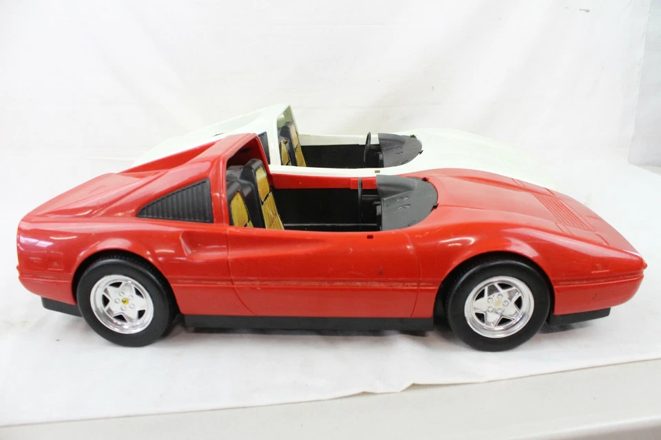 2 винтажные 1986 Mattel Мексика кукла Barbie белый красный FERRARI спортивный автомобиль 21» редкая - Изображение 3 из 4