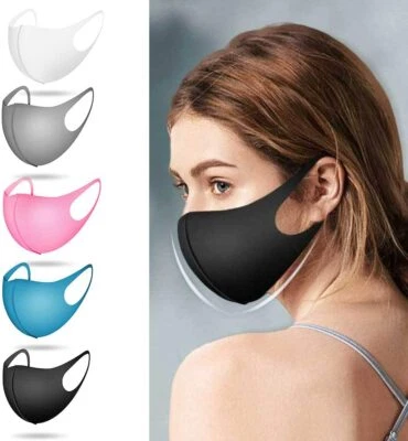 FAT-CATZ-COPY-CATZ 1x Washable Reusable Face Mask Breathable Mouth Anti Dust Protection UK Seller