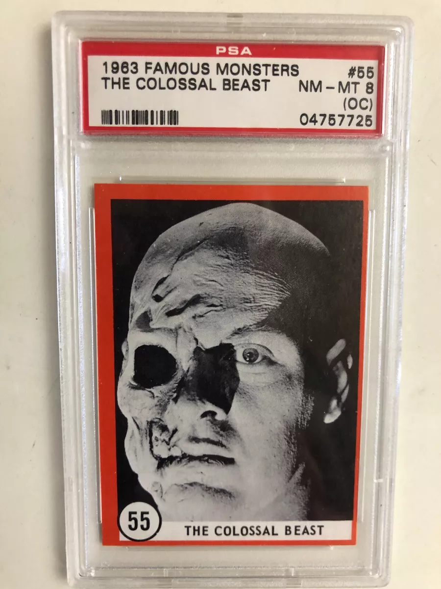 PSA 8 1963 FAMOUS MONSTERS #55 The Colossal Beast NMMN