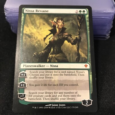 Nissa Revane - Zendikar - Magic the Gathering - MTG - ZEN NM/LP | eBay Nissa Revane - Zendikar - Magic the Gathering - MTG - ZEN NM/LP | eBay