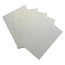 A4 Pearl Shimmer Cards Ice White 250GSM Double Sided Pearlescent Craft Cards