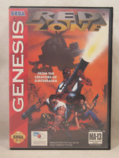 Red Zone Case SEGA Genesis Authentic BOX ONLY