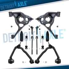 RWD Front Control Arms + Tie Rods + Sway Bars for Express Savana 1500 2500 Van