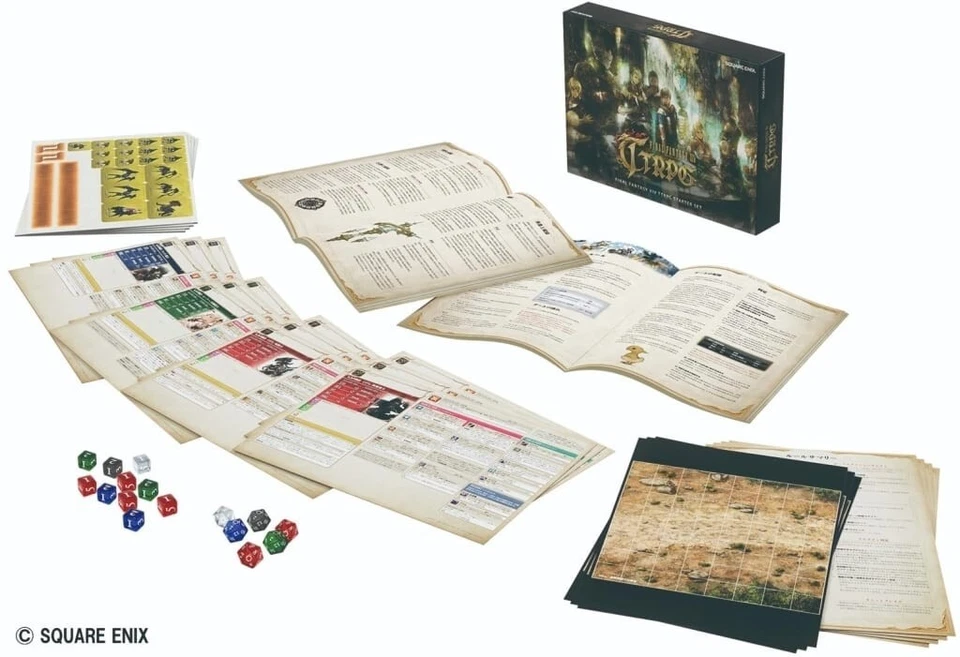 Square Enix FINAL FANTASY XIV TTRPG Starter Set Tabletop Role Game From Japan - Image 2 of 2