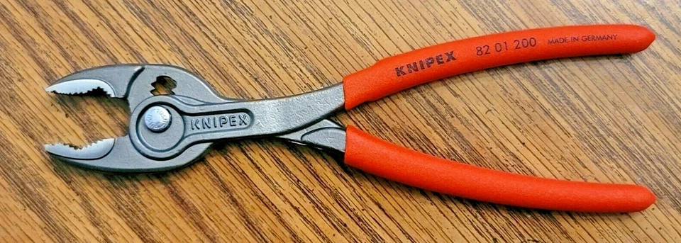 Knipex 8" Twin Grip Adjustable Damaged Screw & Bolt Extraction Pliers #82 01 200 - Image 3 of 3