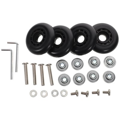  4 stücke Gepäck Koffer Räder Stamm Räder Ersatz Räder Koffer Universal Gepäck