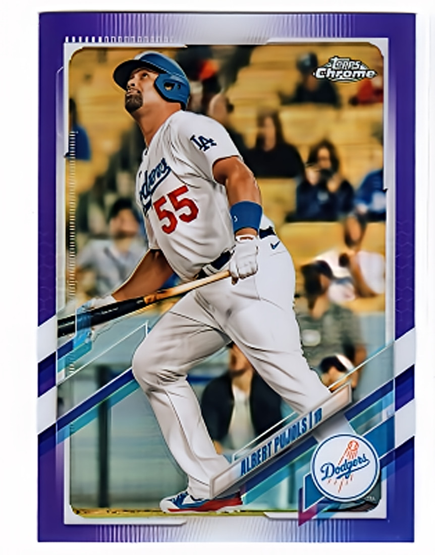 2021 Topps Chrome Update Purple Refractor #USC50 Albert Pujols