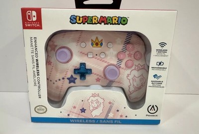 Power A Wireless Controller for Nintendo Switch - Princess Peach Plaid - NEW