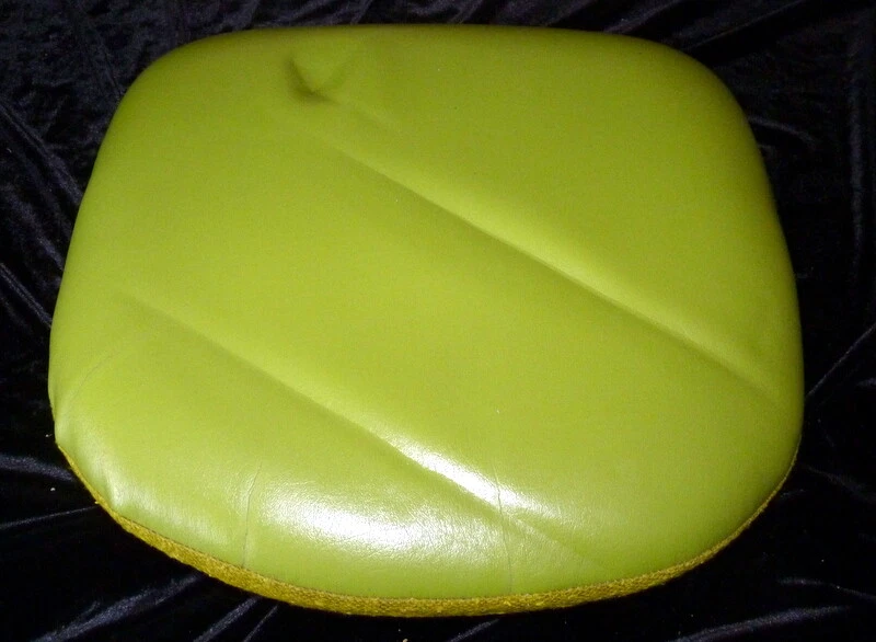 ORIGINAL MCM 1960s BURKE TULIP CHAIR Vinyl Fabric Seat Cushion Not Repro
