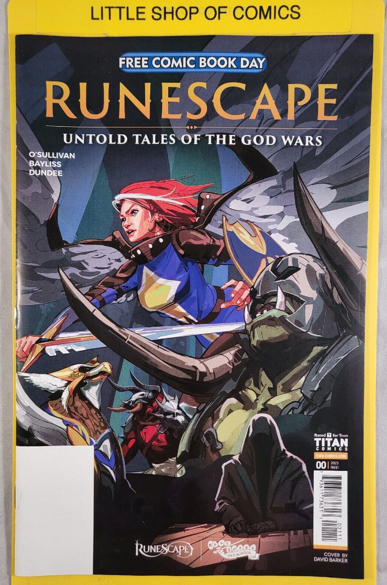 Runescape Untold Tales God of the Wars #0 2023 FCBD Titan Comics