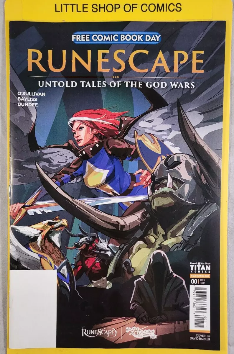 Runescape Untold Tales God of the Wars #0 2023 FCBD Titan Comics No Stamp