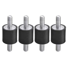 4PCS  M3/M4/M5/M6/M8/M10  Anti Vibration Rubber Mounts Isolators Bobbins