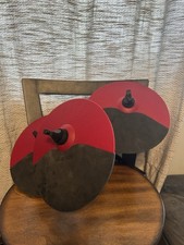 Alesis Nitro DM7X 10 Inch Cymbals Red Electronic Drum Pad and Arm X 3 
