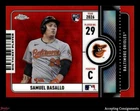 2026 Topps Chrome Big Ticket Players Red Refractor Samuel Basallo ROOKIE 2/5
