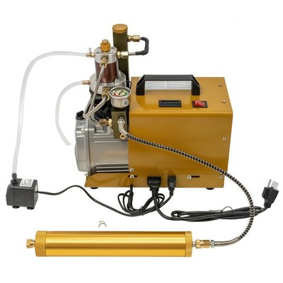 4500PSI Electric Air Compressor Scuba Diving Pump High Pressure Water-Cooling