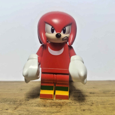 Lego Sonic Minifigur Knuckles -Scowl son021 aus 77005 - gebraucht