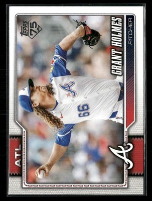 Grant Holmes 2026 Topps #182 Atlanta Braves 1