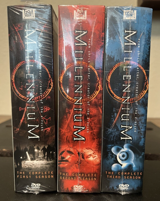 MILLENNIUM The Complete TV Series Seasons 1+2+3(18 DVD,1-3 Sets