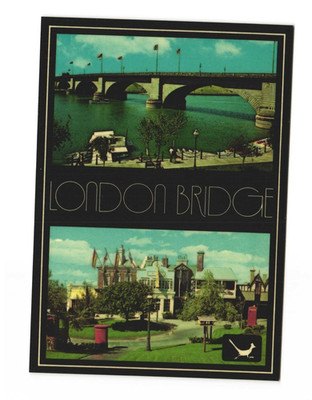 London Bridge and Lake Havasu City AZ vintage postcard Unposted