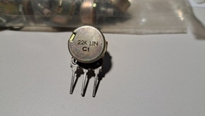 Nagra III or IV Loudspeaker potentiometer with nut 22K LIN C1 NOS ??