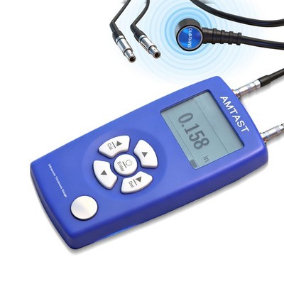 Thickness Gauge Digital Ultrasonic Thickness Meter Range 0.8-350mm, 0.03-13.8...
