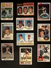 1970s 1980s Vintage Nolan Ryan Baseball Card Lot (10)
