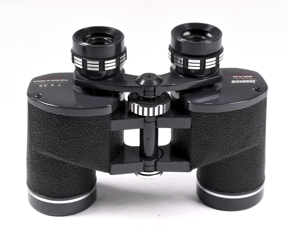 Бинокль JASON States Man No 124, 7x35 в футляре, сделано в Японии - Изображение 4 из 4