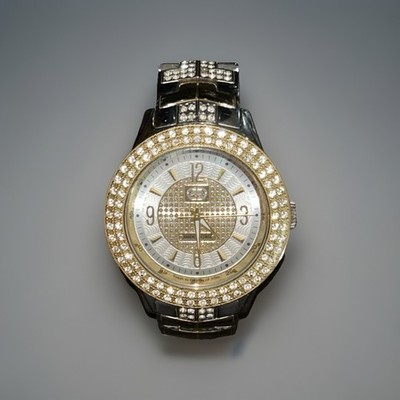 Y2K Marc Ecko Men's Two-Tone THE KING Stainless Steel Quartz