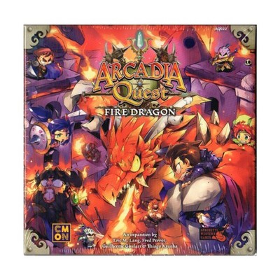 CoolMiniOrNot CMON Strategiespiel Fire Dragon Erweiterung Box NM