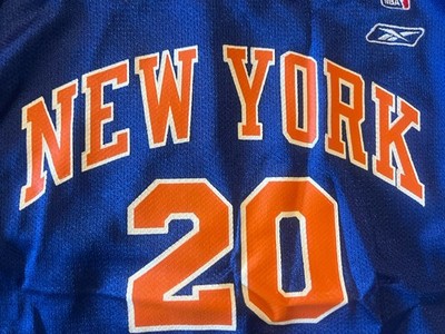 Vintage Reebok New York Knicks Allan Houston #20 NBA Jersey Youth