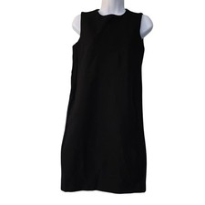 JOE Fresh Black Sheath Dress Sleeveless Knee Length XS/TP Classic Staple LBD
