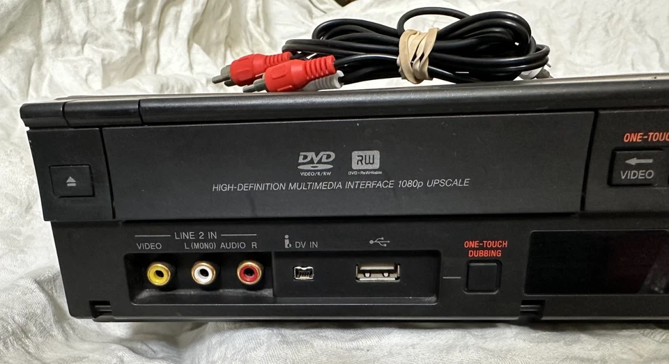 SONY DVD RECORDER VCR Combo Player, HDMI RDR-VX560, with RCA cable, - Image 3 of 4