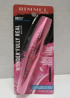 Rimmel Wonder'fully Real Mascara, Waterproof 003 extreme Black 0.37 oz