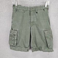 Boy Scouts Of America Youth Uniform Cargo Shorts Youth 10 Olive Green