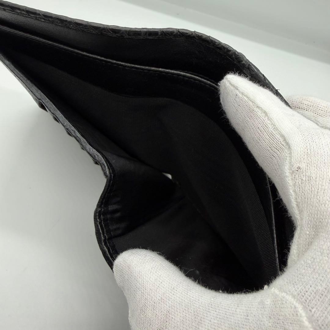 [Good condition] GUCCI Gucci python leather G met… - image 10