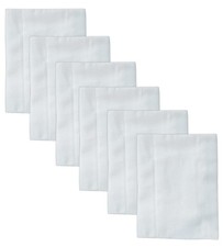 Unisex Baby Boys Girls Birdseye Prefold Cloth Diapers Washable - White 3-Ply ...