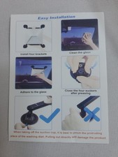 Starlink Mini Suction Cup MOUNT for Car Sunroofs or Windows Easy Install