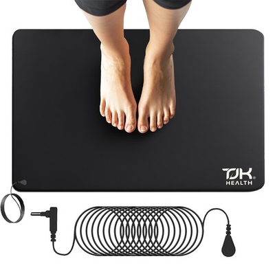 #ad Grounding Mat for Feet Earthing Pad Kit Earth Ground Therapy $24.99