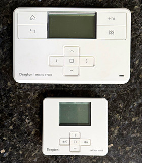 Drayton MiTime T720R RF Wireless 7 Day Programmable Thermostat Pack White
