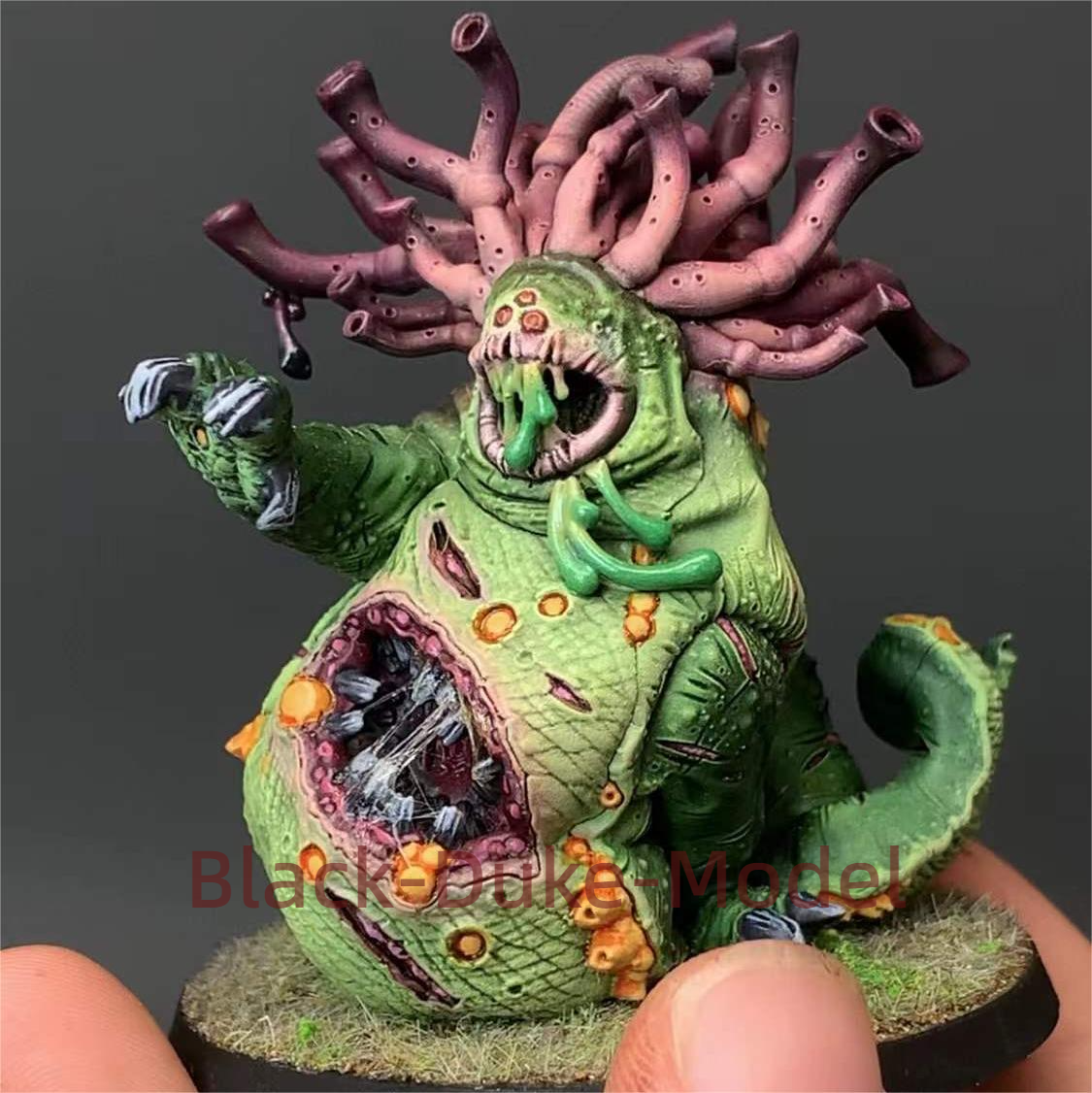 Warhammer AOS Nurgle Chaos Beast of Nurgle Presale Painted Gallery