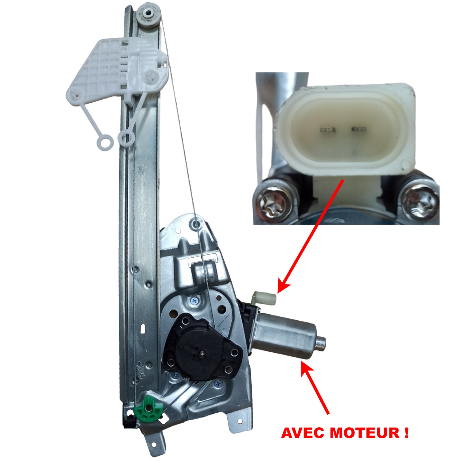 Lève-vitre Smart Fortwo 450 avant gauche conducteur pour rouler cheveux au vent en cabriolet