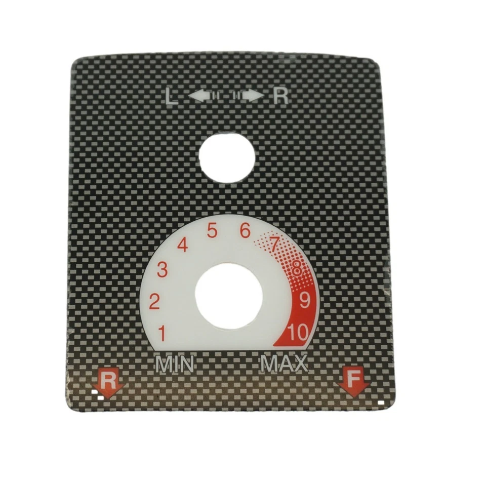 MOBILITY SMART Replacement Shoprider Cadiz Mobility Scooter Dash Decal