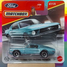 Matchbox 1968 FORD MUSTANG FASTBACK - NEU OVP - Nr. 67/125 - 1:64 Sammlung NEU