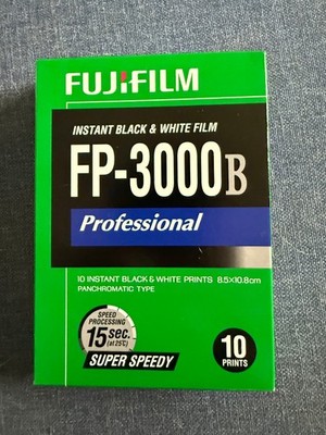 FujiFilm  FP-3000B  Instant Black and White Film