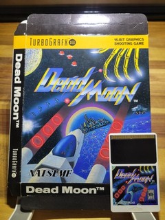 Dead Moon (TurboGrafx 16 1991) Box and Game Only