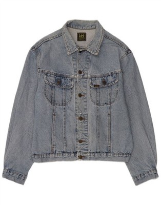 Lee Herren Riders Jeansjacke UK 40 Large Blau QZ03