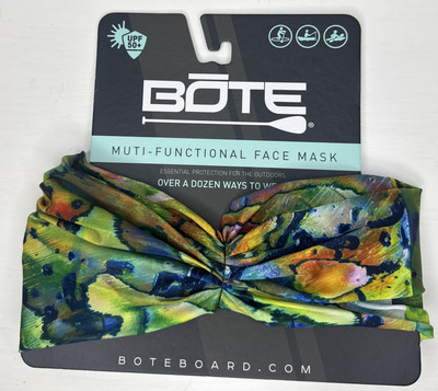 BOTE Gaiter Face Mask Buff Kayak Surfing SCUBA Diving Beach Fishing Mahi