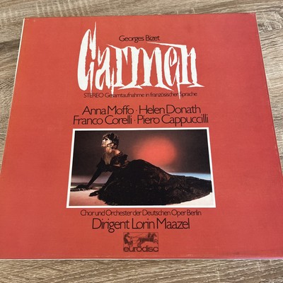 GEORGE BIZET - Carmen BOX 3x LP 33 giri Cofanetto come nuovo 1973