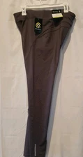 Champion C9 Running Duo Dry Leggings M Echo Gray Reflective NEW No Tags