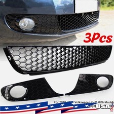 For 2009-2013 Vw Golf Jetta Mk6 Front Lower Bumper Mesh Grillefog Light Grill